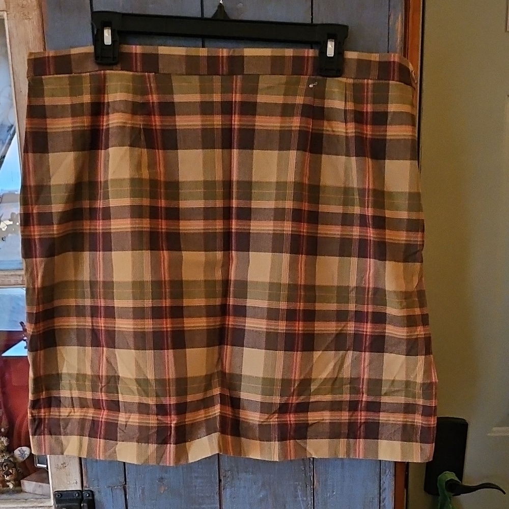 Plaid Skirt